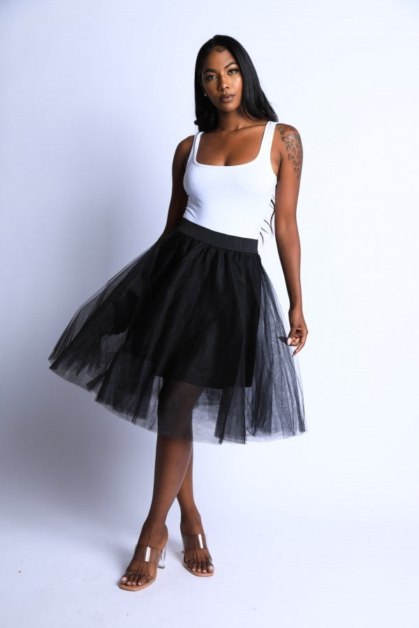 Mesh skirt 2025